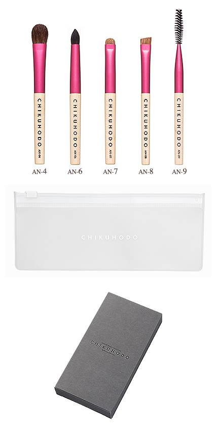 S-E-AN-5：Anneシリーズ アイメイク5点セットブラシ