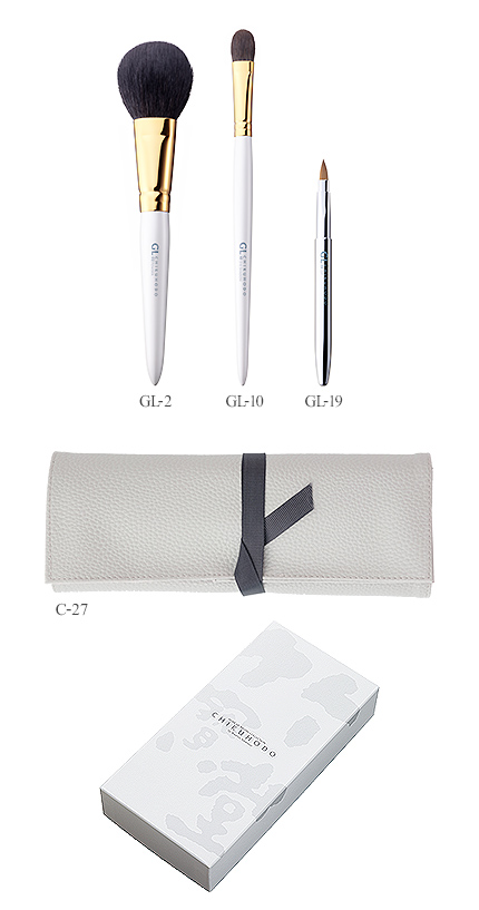 GLシリーズ3点セットブラシ：セット内容