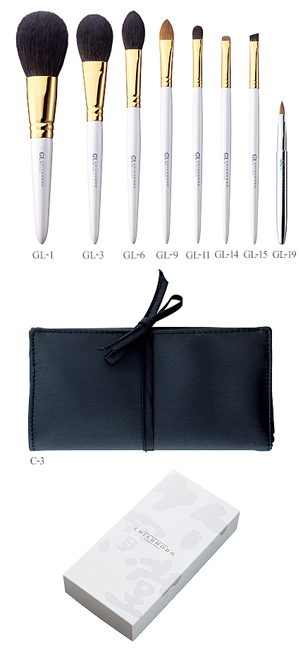 GLシリーズ8点セットブラシ：セット内容
