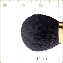 GL-2：パウダー／チークブラシ毛丈