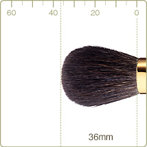 GL-4：チークブラシ毛丈