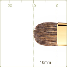 GL-12：アイシャドーブラシ毛丈