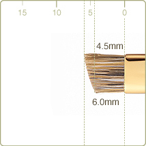 GL-16：アイブローブラシ毛丈