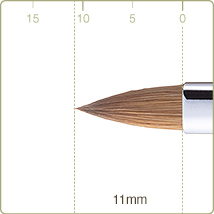 GL-19：リップブラシ毛丈