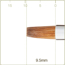NL-2：リップブラシ毛丈