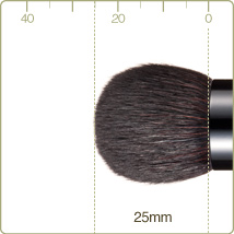 PF-3：ファンデーションブラシ毛丈