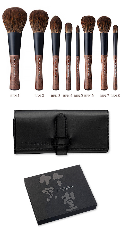 連シリーズ8点セットブラシ：セット内容